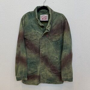 Levi's Camouflage Green and Brown Field Jacket